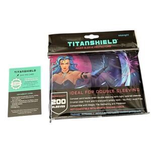 TitanShield  Clear & Transparent Inner Sleeves 1000ct